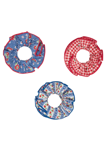 MINNOW 3 Pack Scrunchies - Gingham/Floral