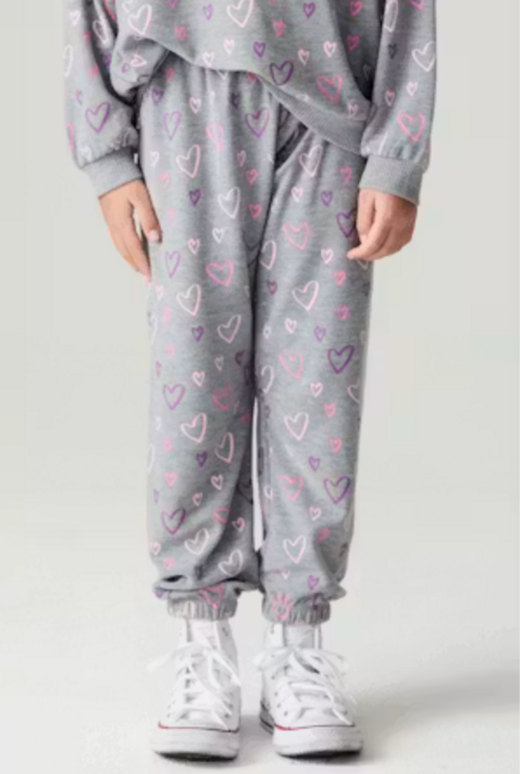 CHASER Ditsy Hearts Pant