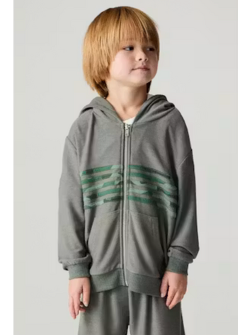 CHASER Cool Camo Zip Up Hoodie