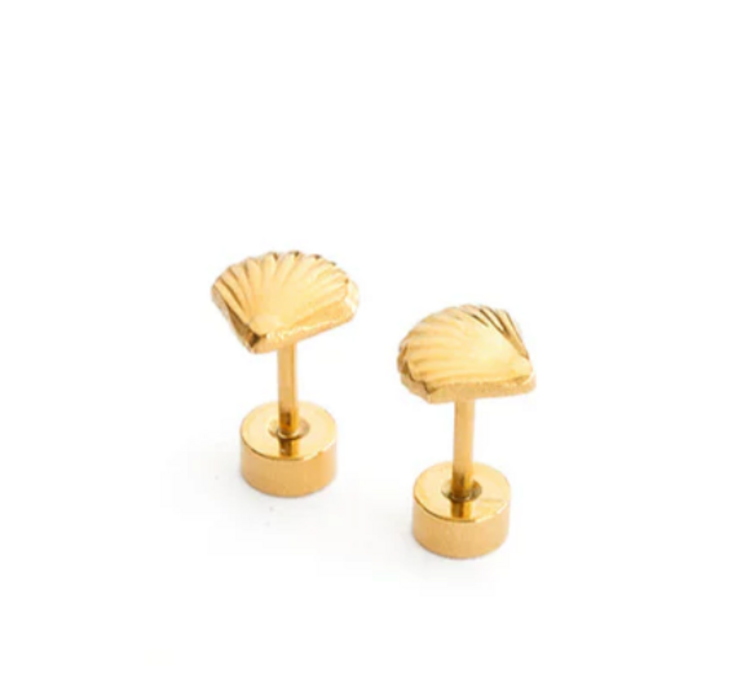 PIP POP POST Seashell Earring