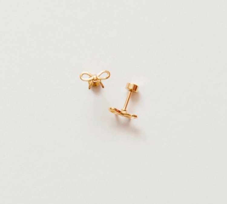 PIP POP POST Bow Earrings