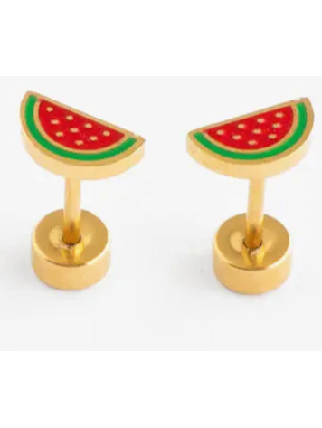 PIP POP POST Watermelon Earrings