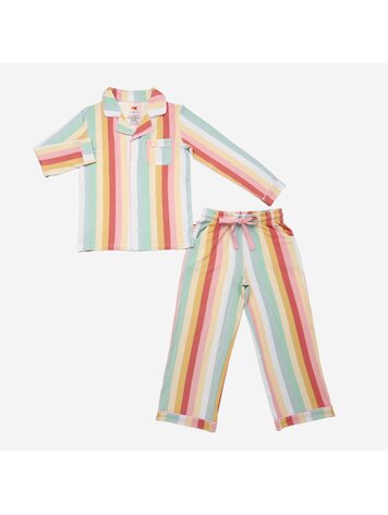 PETITE HAILEY Longsleeve Button Pants Set