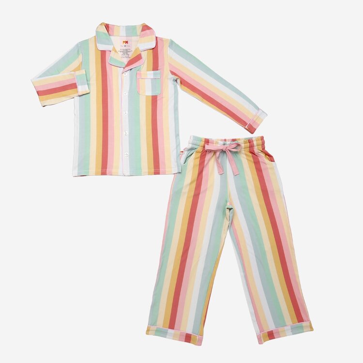 PETITE HAILEY Longsleeve Button Pants Set