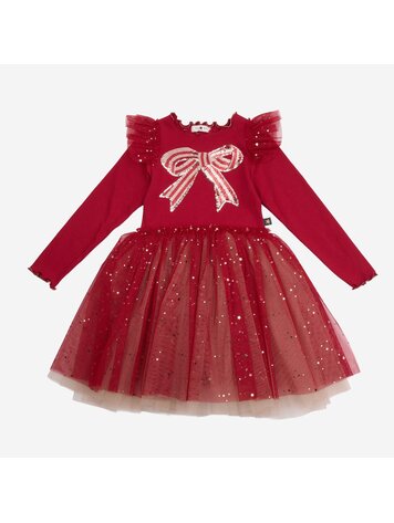 PETITE HAILEY Holiday Bow Tutu