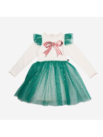 PETITE HAILEY Holiday Bow Tutu