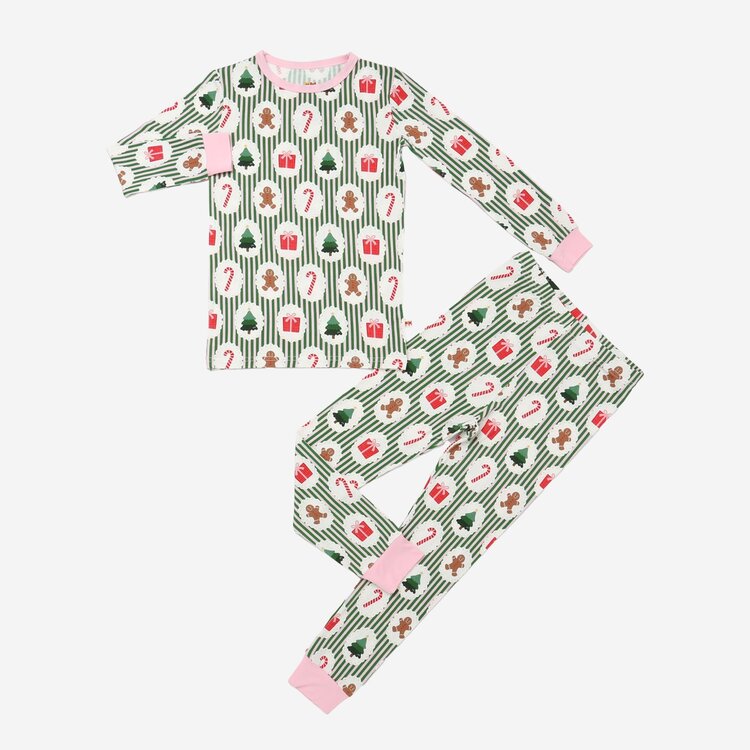 PETITE HAILEY Festive Pants Set