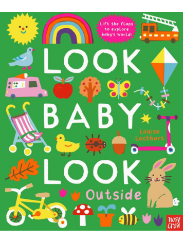 HACHETTE BOOK GROUP Look, Baby, Look! Outside Board Book