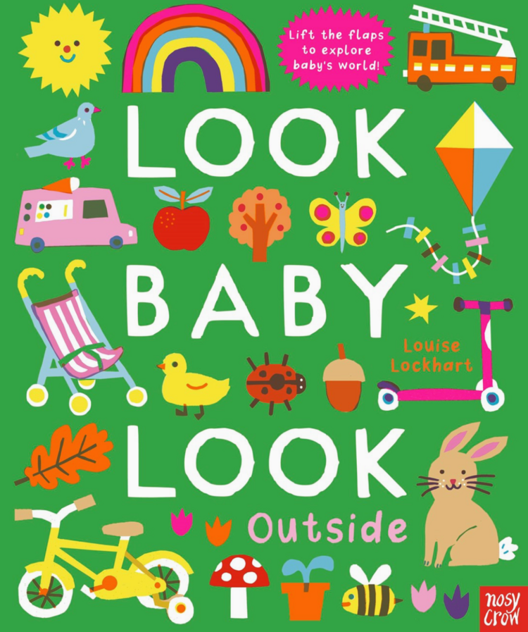 HACHETTE BOOK GROUP Look, Baby, Look! Outside Board Book