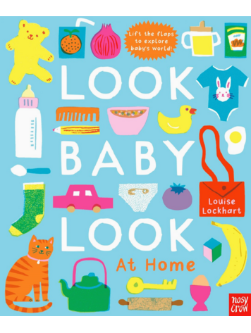 HACHETTE BOOK GROUP Look, Baby, Look! At Home Board Book