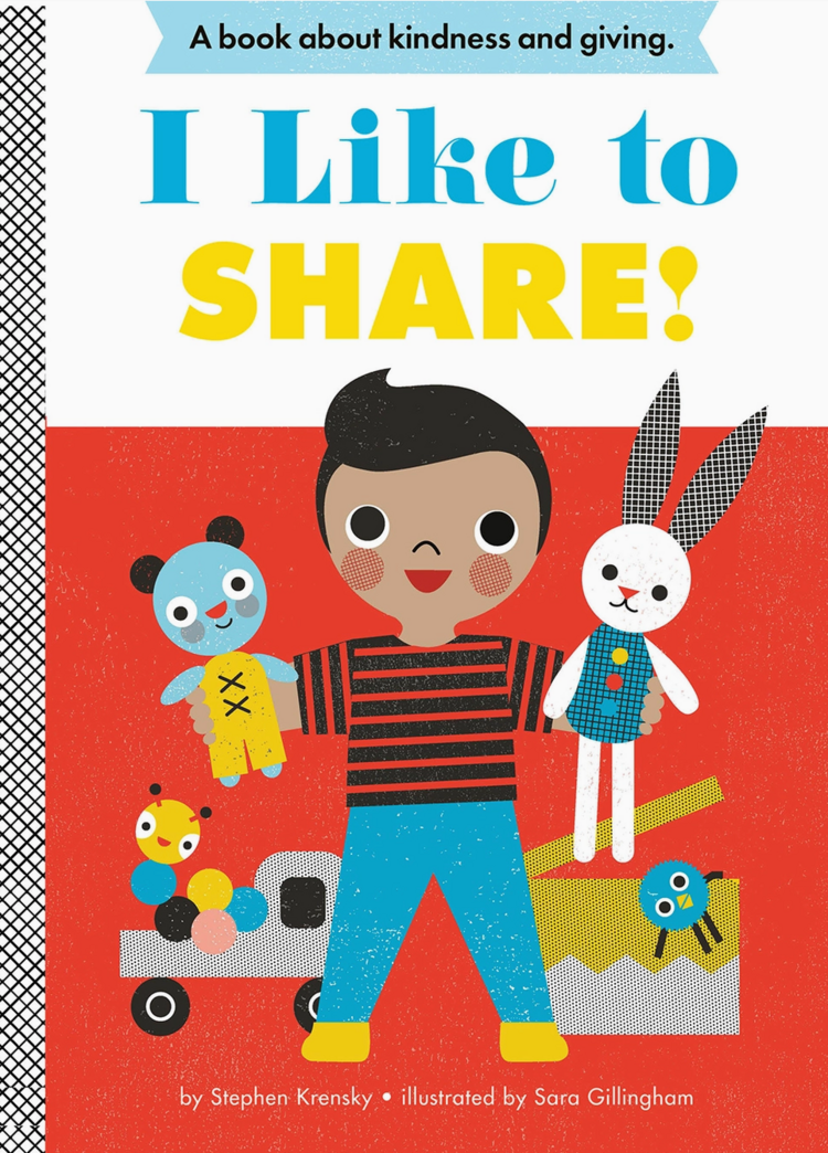 ABRAMS I Like To Share! Board Book