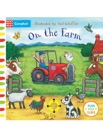 MACMILLIAN PUBLISHERS On The Farm: A Push, Pull Book