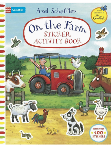 MACMILLIAN PUBLISHERS On The Farm Sticker Activity Book
