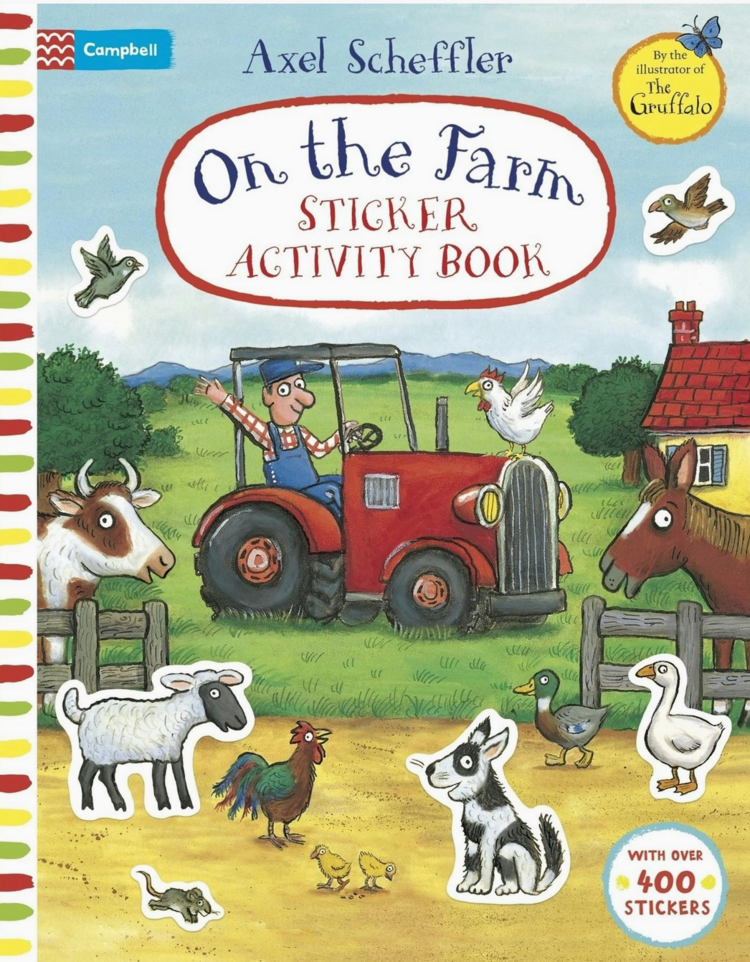 MACMILLIAN PUBLISHERS On The Farm Sticker Activity Book