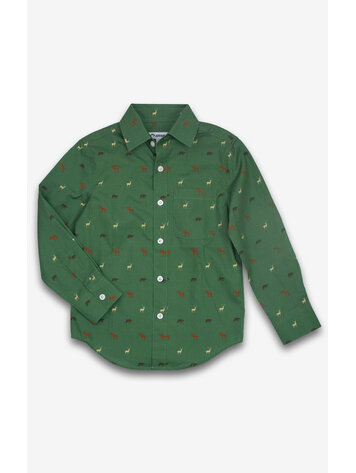 APPAMAN Wildlife Button Down