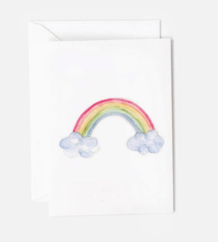 EMILY LEX STUDIO Rainbow Mini Notecard