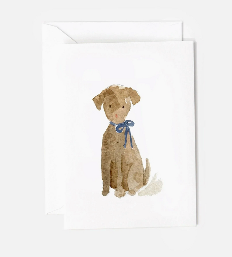 EMILY LEX STUDIO Puppy Dog Mini Notecard