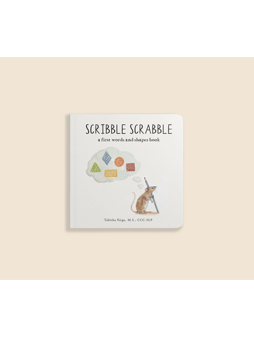 PAIGE TATE & CO Scribble Scrabble: A Board Book Of First Words