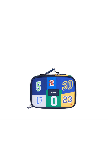 STATE BAGS Varsity Numbers Lunch Box