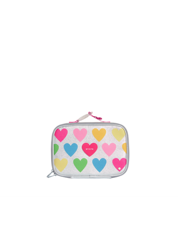 STATE BAGS Happy Fuzzy Hearts Lunch Box
