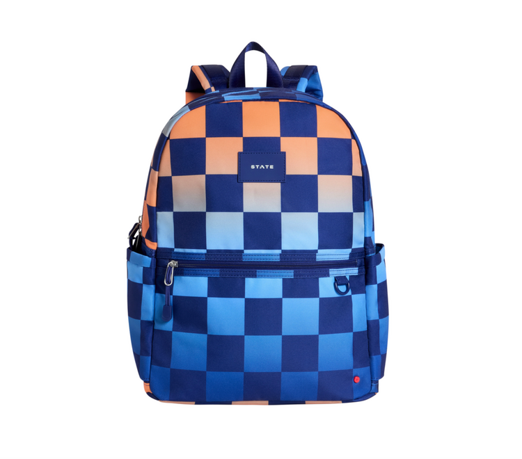 STATE BAGS Gradient Checkerboard Kane Double Pocket