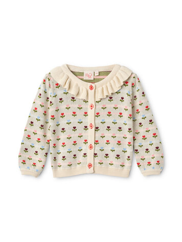FLOSS Annabelle Floral Baby Cardigan