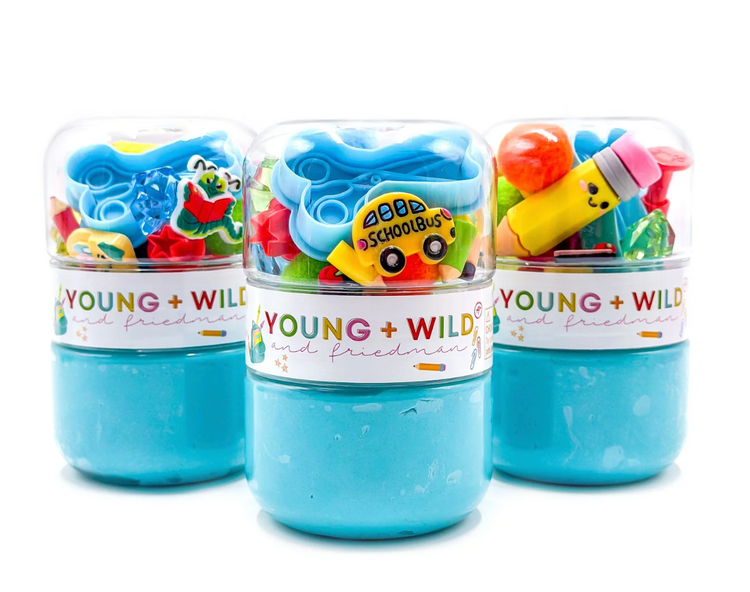 YOUNG + WILD AND FRIEDMAN Back To School Grab & Go Jar