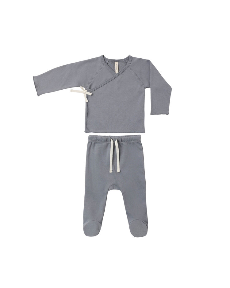 QUINCY MAE Wrap Top + Pant Set