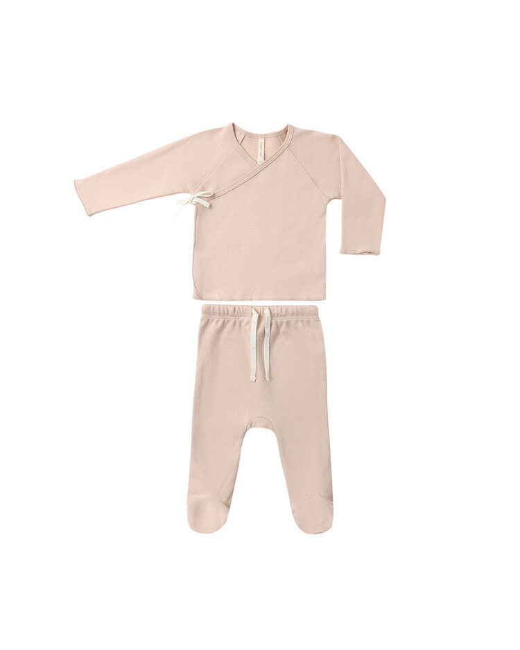 QUINCY MAE Wrap Top + Pant Set