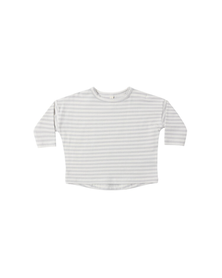 QUINCY MAE Stripe Long Sleeve Tee