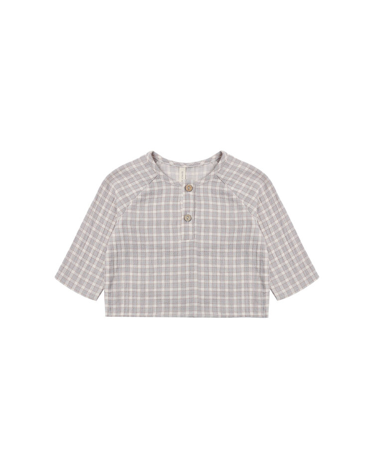 QUINCY MAE Zion Gingham Shirt