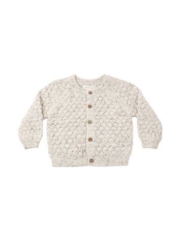 QUINCY MAE Bubble Knit Confetti Cardigan