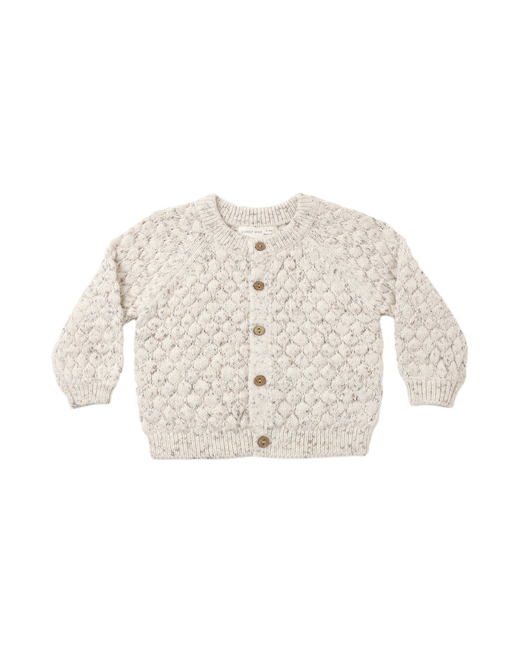 QUINCY MAE Bubble Knit Confetti Cardigan
