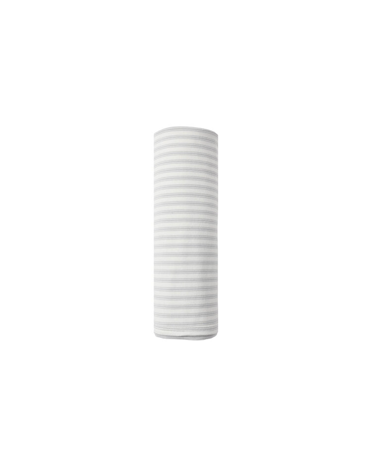 QUINCY MAE Cloud Stripe Swaddle