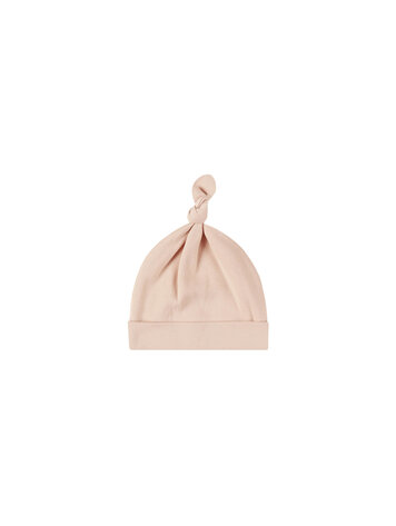 QUINCY MAE Knotted Baby Hat - Dusty Rose