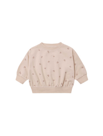 QUINCY MAE Relaxed Hearts Sweatshirt