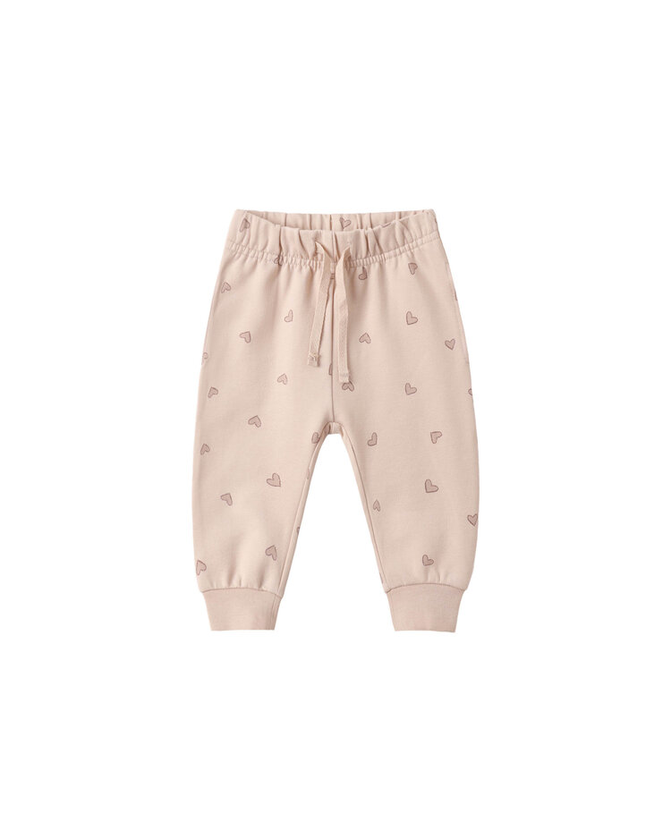 QUINCY MAE Relaxed Hearts Sweatpant