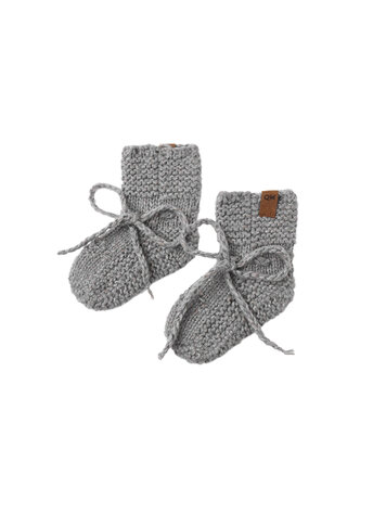 QUINCY MAE Knit Heathered Booties