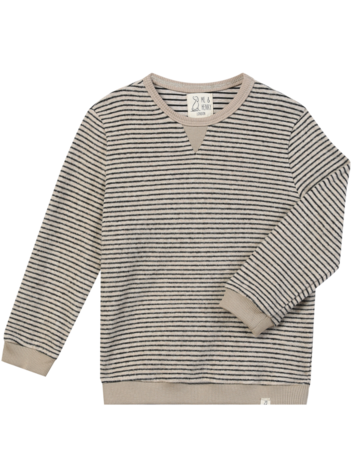 ME + HENRY Tarquin Stripe Baby Sweatshirt