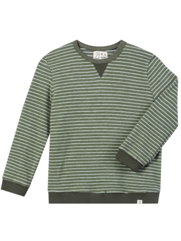 ME + HENRY Tarquin Stripe Sweatshirt