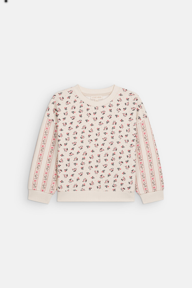 LOUISE MISHA Rosalia Flower Sweatshirt
