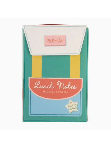 MY MIND'S EYE Back To School Lunchbox Notes