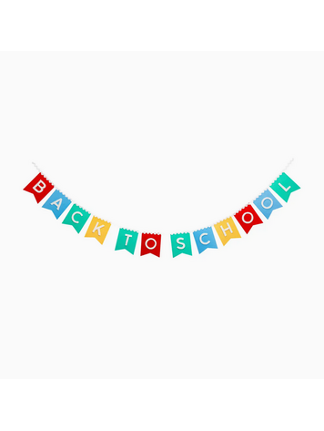 MY MIND'S EYE Back To School Felt Banner
