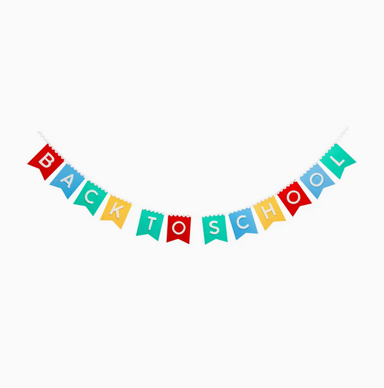 MY MIND'S EYE Back To School Felt Banner