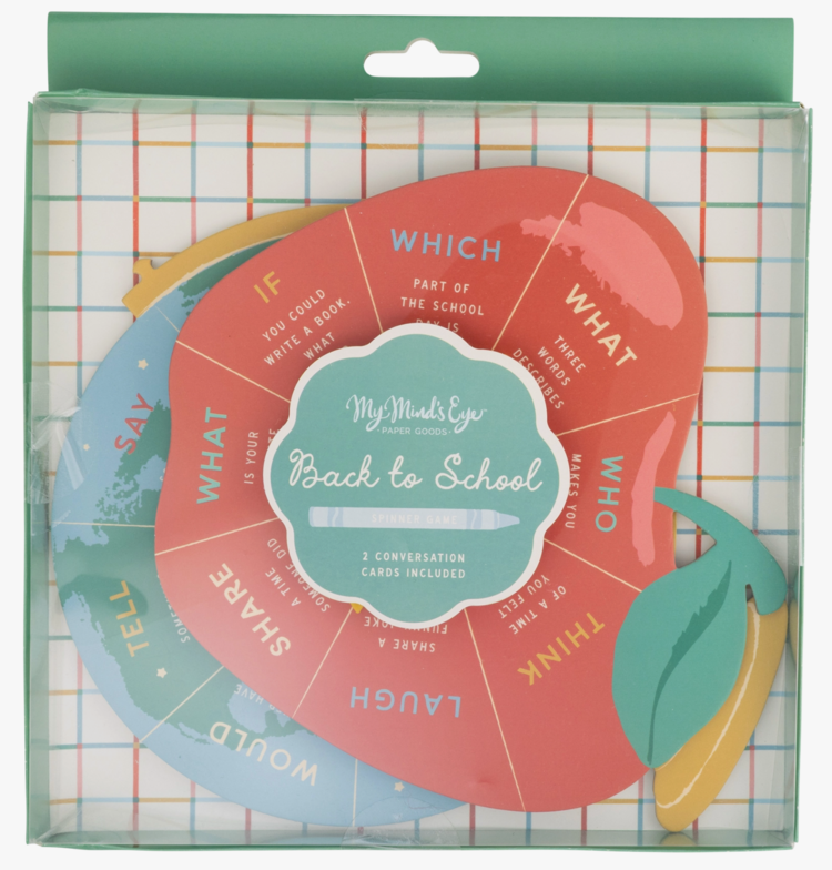 MY MIND'S EYE Back To School Spinner Game