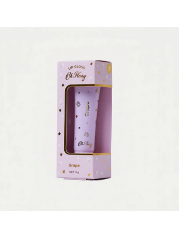 Oh Flossy Grape Natural Lip Gloss