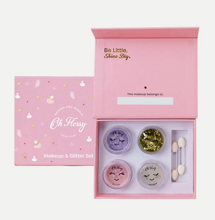 Oh Flossy Ballet Sparkle Makeup & Glitter Set