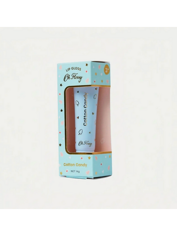 Oh Flossy Cotton Candy Natural Lip Gloss