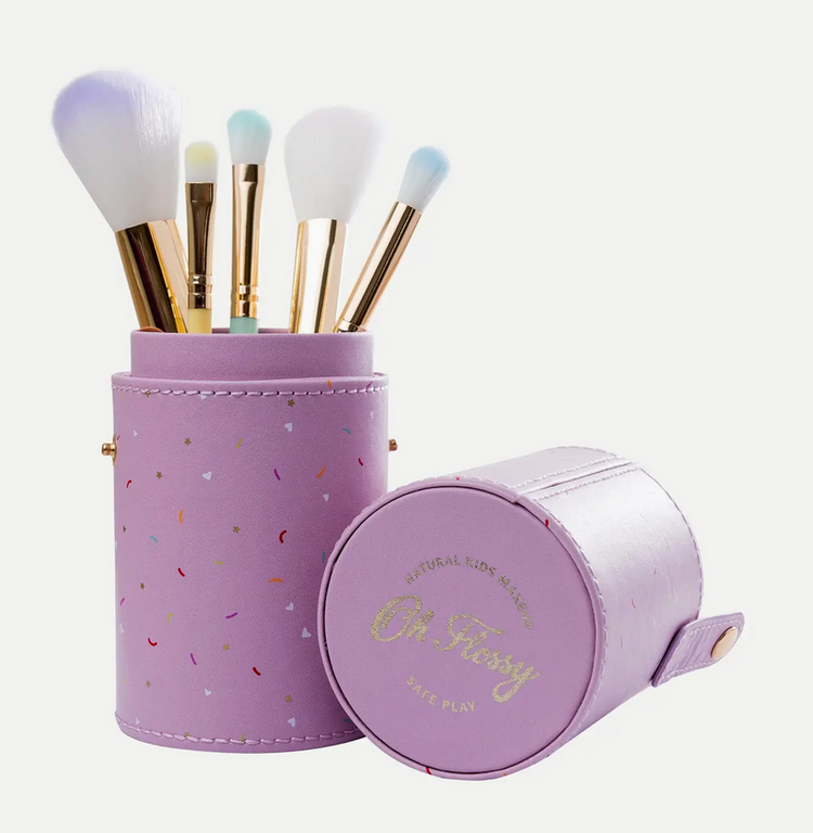 Oh Flossy Rainbow Makeup Brush Set