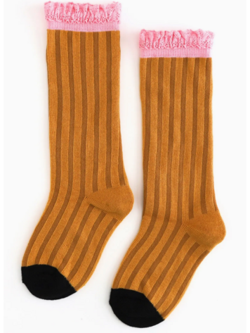 LITTLE STOCKING CO Pencil Knee Socks